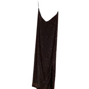 Banana Republic evening sequin LBD, size 18